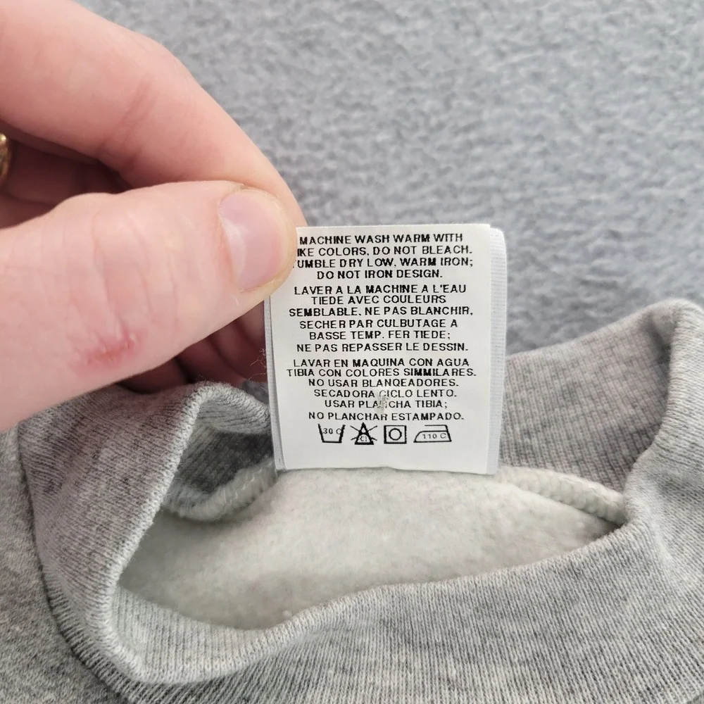 Smiley Sweatshirt‎ Kids 18M Gray Vintage Have a Nice Millennium Space Graphic